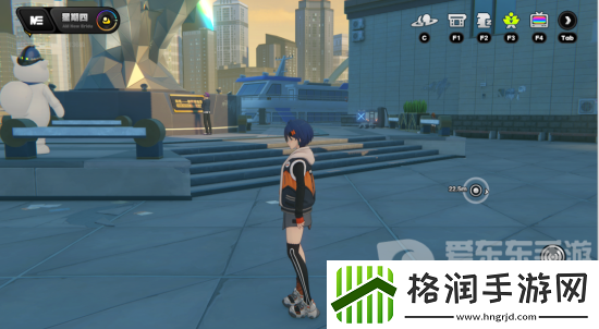 绝区零芭莱大厦广场小卡格车在哪