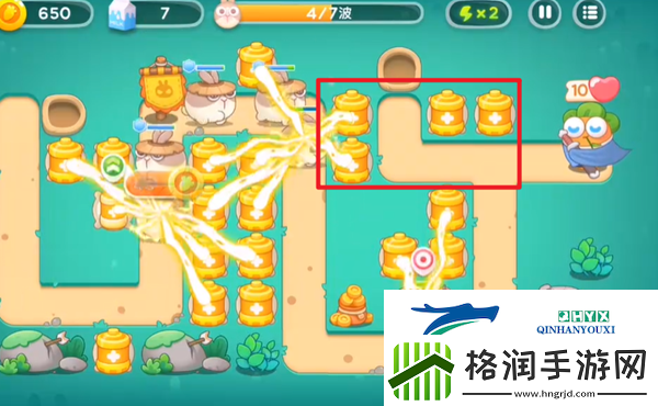 保卫萝卜4秋天DE第1杯奶茶第18关怎么过