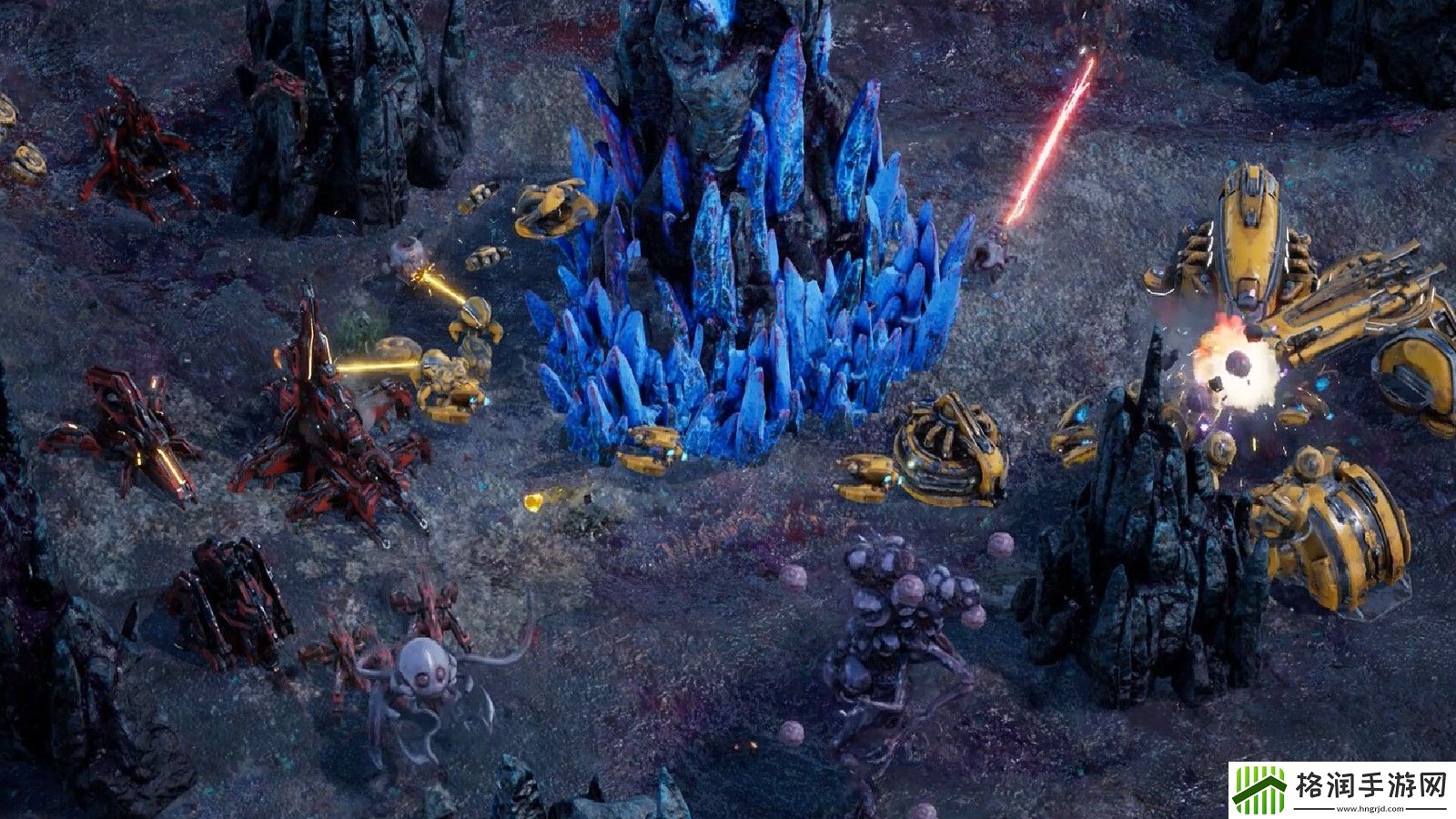 即时战略生存游戏异源冲突Steam页面