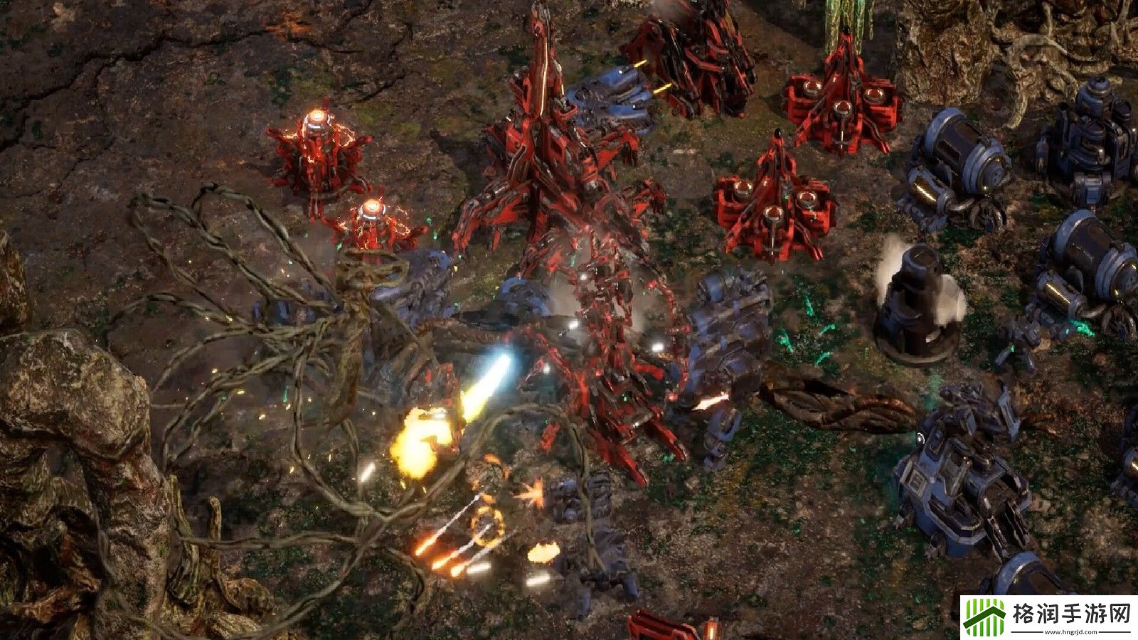 即时战略生存游戏异源冲突Steam页面