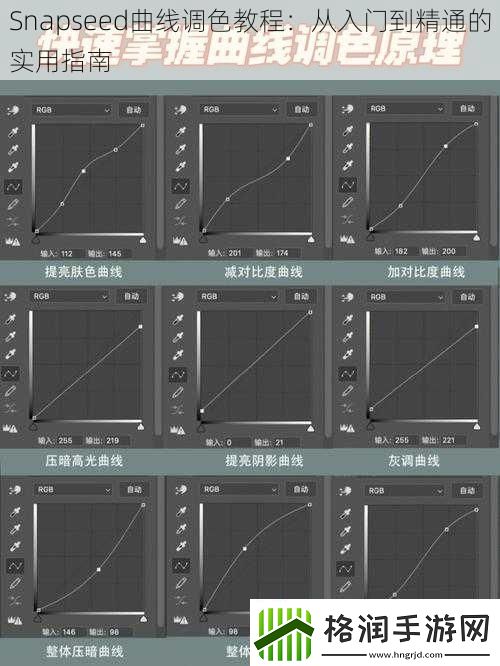 Snapseed曲线调色教程