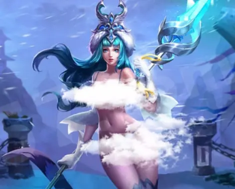 王者荣耀女英雄去掉所有服饰图片