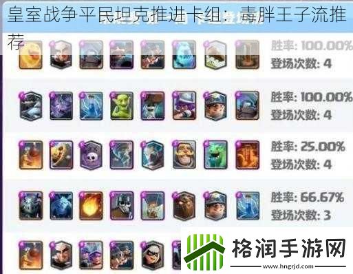 皇室战争平民坦克推进卡组