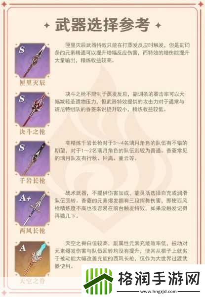 原神副C香菱圣遗物搭配揭秘