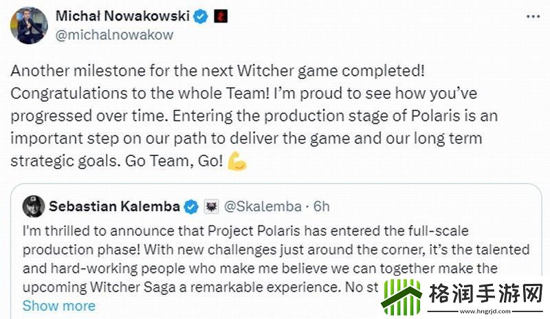 巫师4正式进入全面制作阶段