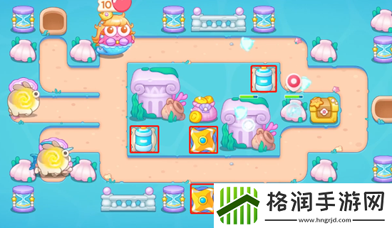 保卫萝卜4海的闺女第111关通关攻略