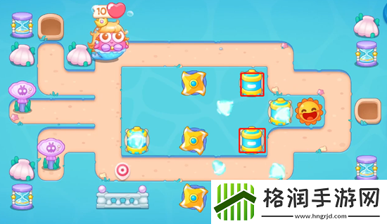 保卫萝卜4海的闺女第111关通关攻略