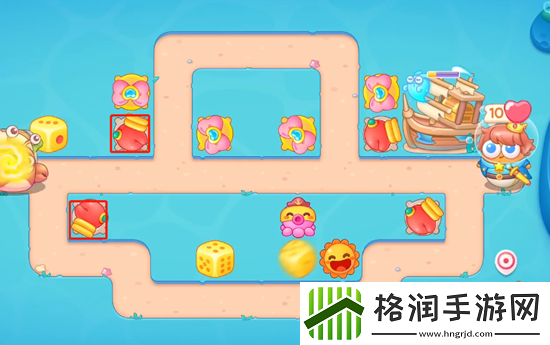 保卫萝卜4海的闺女第112关通关攻略