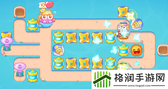 保卫萝卜4海的闺女第111关通关攻略