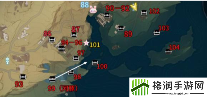 鸣潮荒石高地位置大全