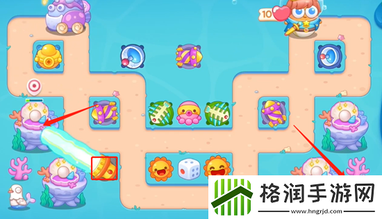 保卫萝卜4海的闺女第100关通关攻略