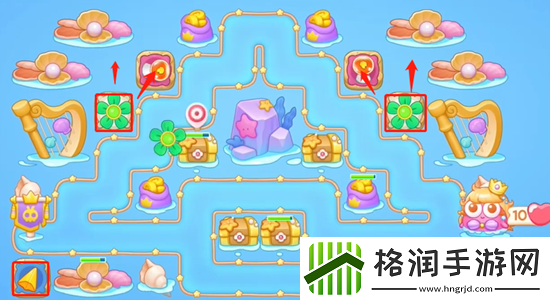 保卫萝卜4海的闺女第97关通关攻略