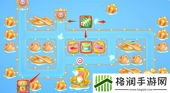 保卫萝卜4海的闺女第99关通关攻略