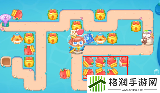 保卫萝卜4海的闺女第94关通关攻略