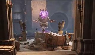 无限暖暖发射爱心的雕像怎么躲