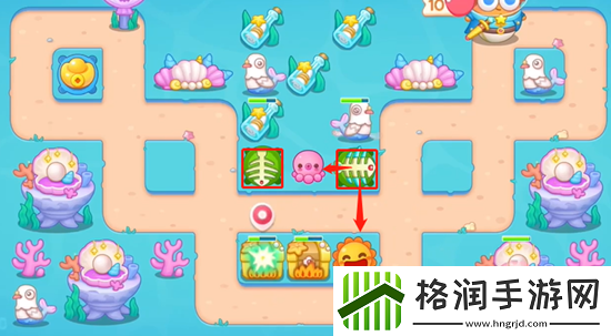 保卫萝卜4海的闺女第100关通关攻略