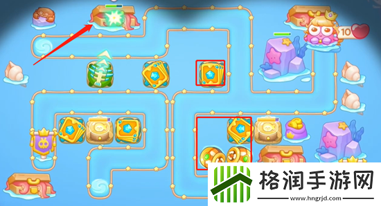 保卫萝卜4海的闺女第98关通关攻略