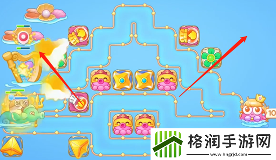 保卫萝卜4海的闺女第97关通关攻略