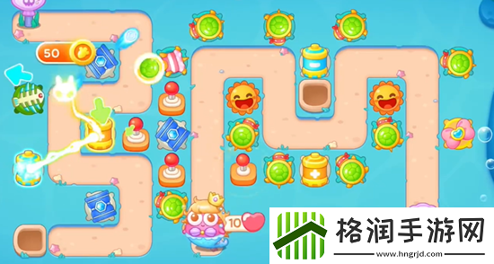 保卫萝卜4海的闺女第99关通关攻略