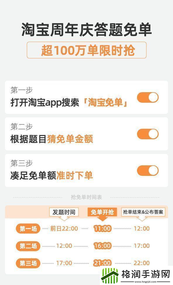 淘宝免单百分百必中技巧
