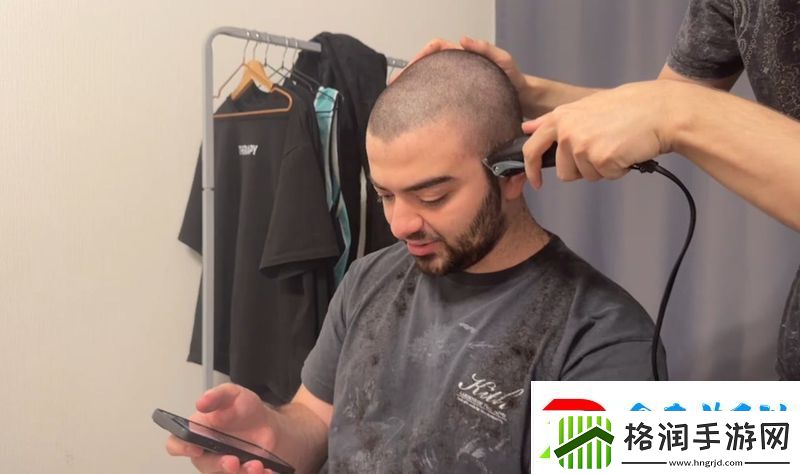 n0rb3r7兑现承诺剃光头