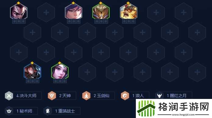 金铲铲之战天选福星决斗天使阵容推荐