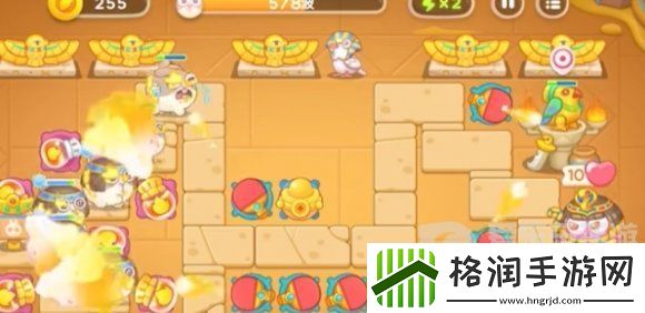 保卫萝卜4法老归来第6关怎么打