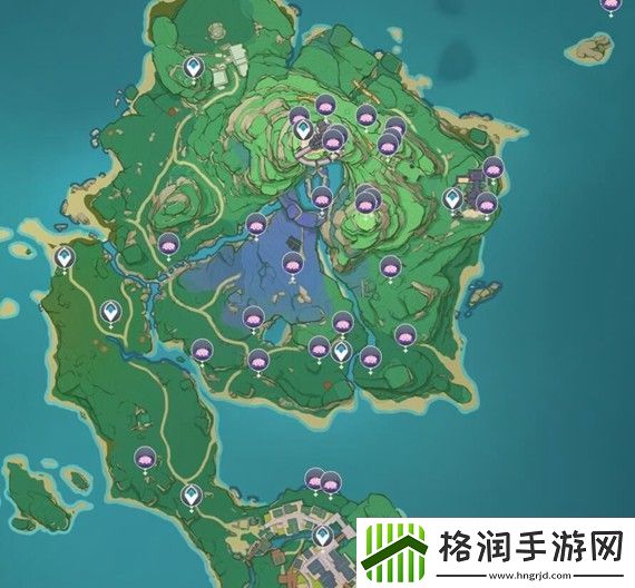 原神绯樱绣球哪里最多