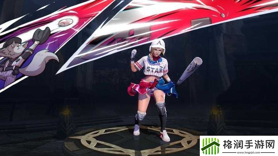 王者荣耀花木兰棒球风限定皮肤原画高清细节抢先曝光