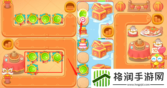 保卫萝卜4福神大作战第13关攻略