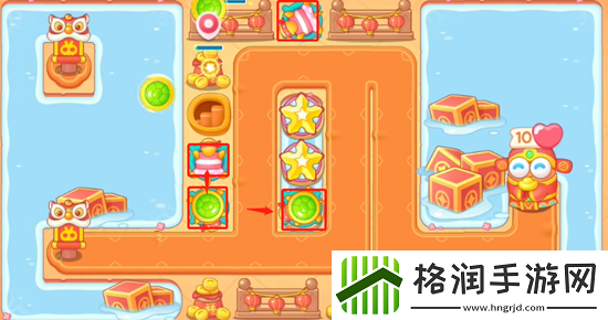 保卫萝卜4福神大作战第14关攻略