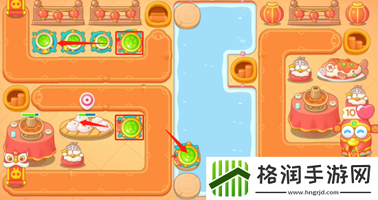 保卫萝卜4福神大作战第13关攻略