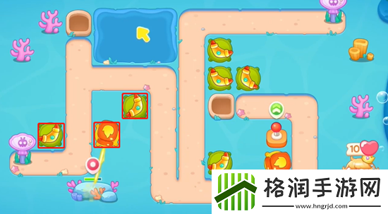 保卫萝卜4海的闺女第21关通关攻略