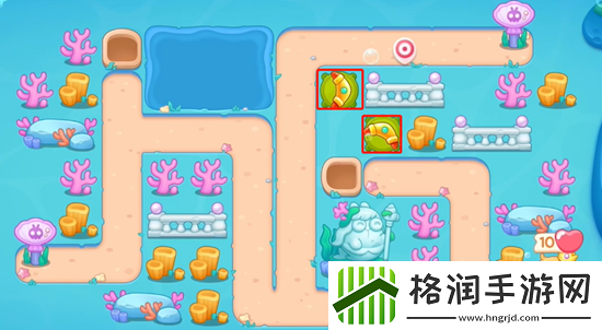 保卫萝卜4海的闺女第21关通关攻略