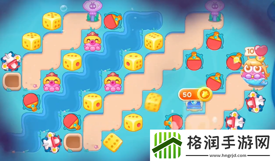 保卫萝卜4海的闺女第47关通关攻略