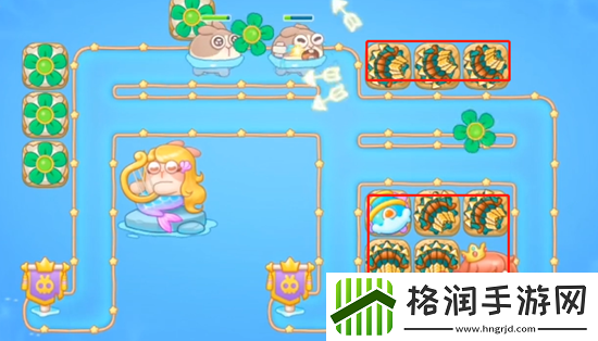 保卫萝卜4海的闺女第9关通关攻略