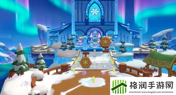 蛋仔派对雪花城堡怎么通关