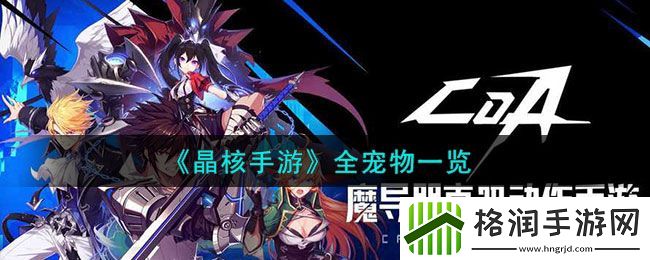 晶核手游全宠物一览