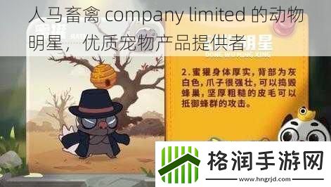 人马畜禽companylimited的动物明星优质宠物产品提供者