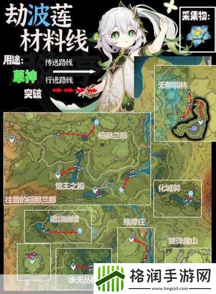 原神劫波莲采集秘籍