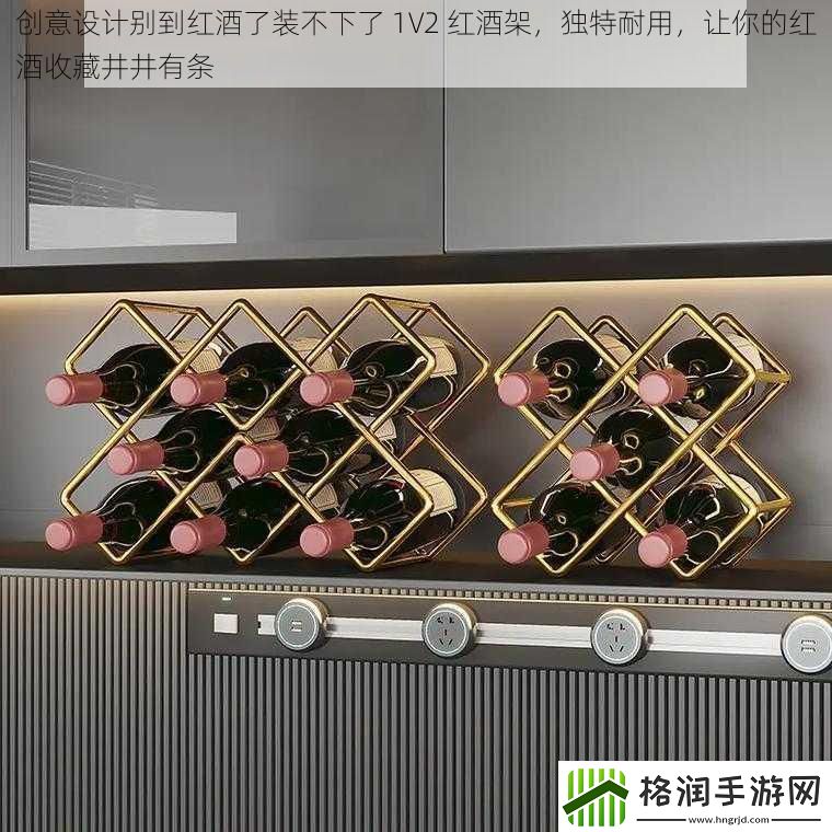 创意设计别到红酒了装不下了1V2红酒架独特耐用让你的红酒收藏井井有条