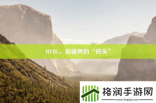 HTML前端界的“砖头”