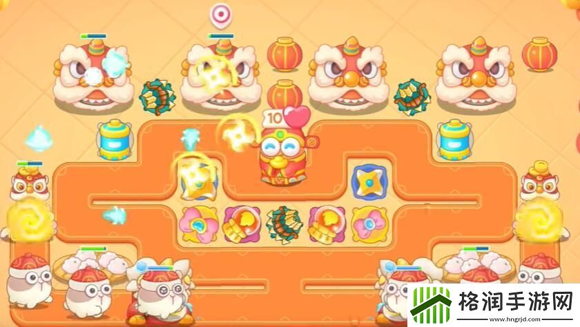 保卫萝卜4新春大集14关攻略