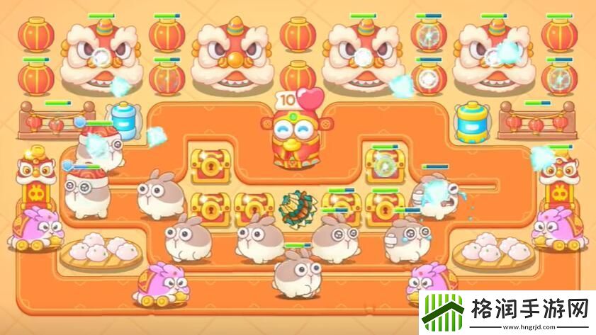 保卫萝卜4新春大集14关攻略