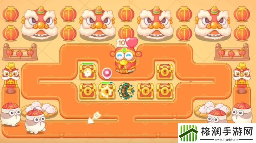 保卫萝卜4新春大集14关攻略