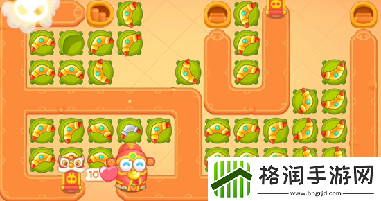 保卫萝卜4新春大集第11关攻略