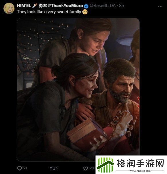 顽皮狗圣诞贺图再引怒火!美末三主角看起来像一家人