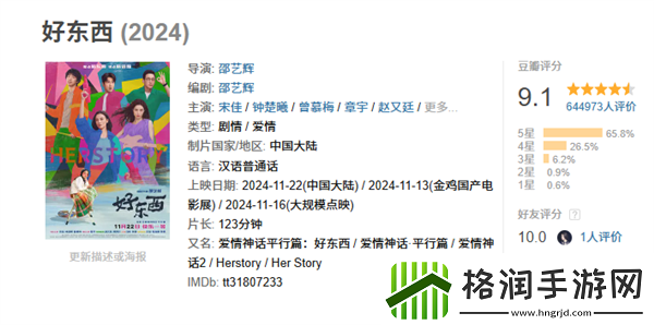 好东西口碑票房双丰收