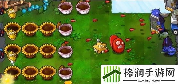 植物大战僵尸杂交版冒险模式50过关方式