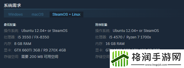 ***菜谱游戏配置要求介绍
